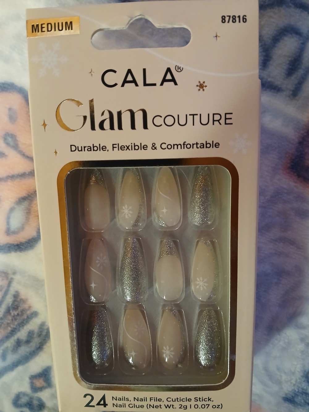 3FOR$12 CALA Glam Couture Medium Nails